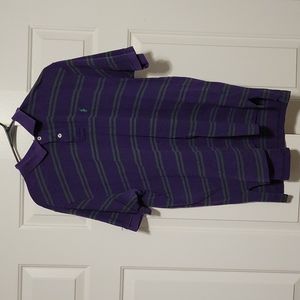 Polo By Ralph Lauren Polo Purple with Green Stripe